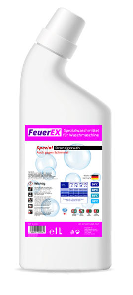 Spezialwaschmittel Feuer-EX 30 Grad für Color/ Dunkles - 1 Liter Gebinde