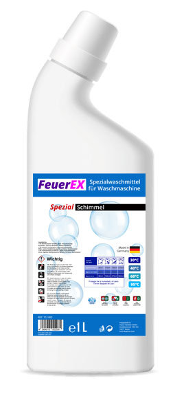 Spezialwaschmittel Schimmel- EX 30 Grad für Color/ Dunkles - 1 Liter Gebinde
